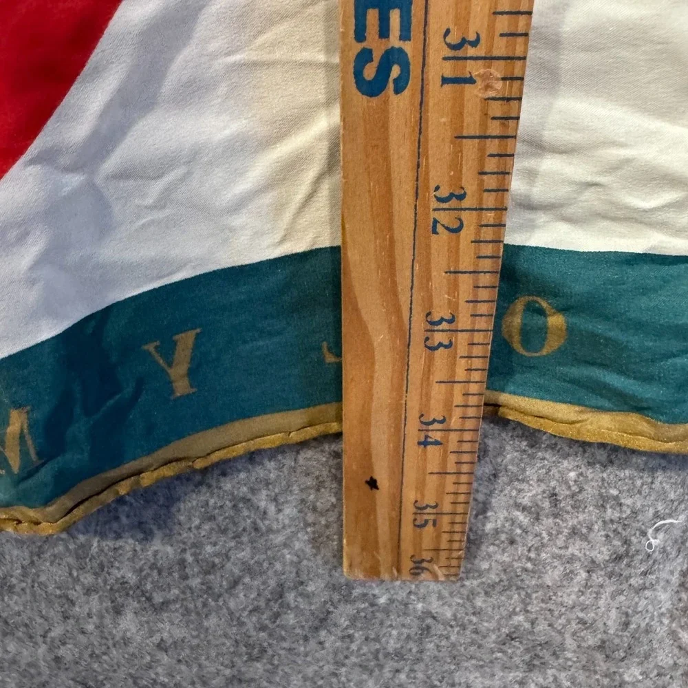 Vtg 1996 Atlanta Olympics Centennial Games‎ Silk Scarf Rare